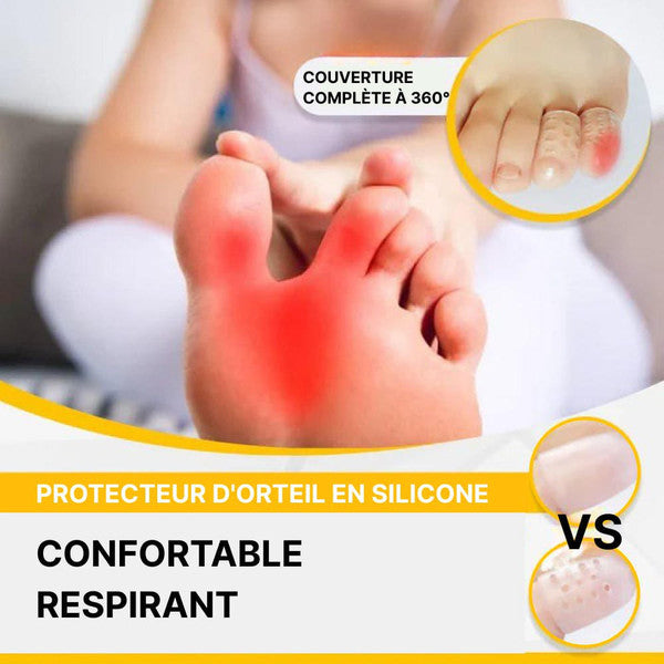 Protège orteil en silicone